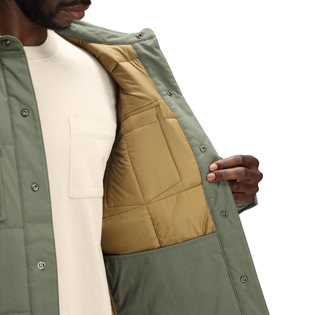 Puffer Shirt Jacket - Men's - Final Sale