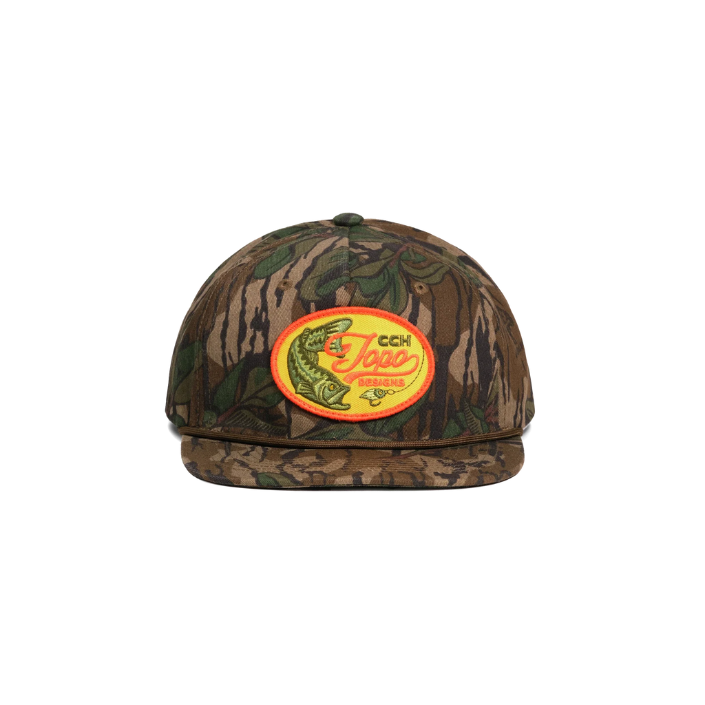 Topo Designs x CCH x Pine Printshop Rope Cap