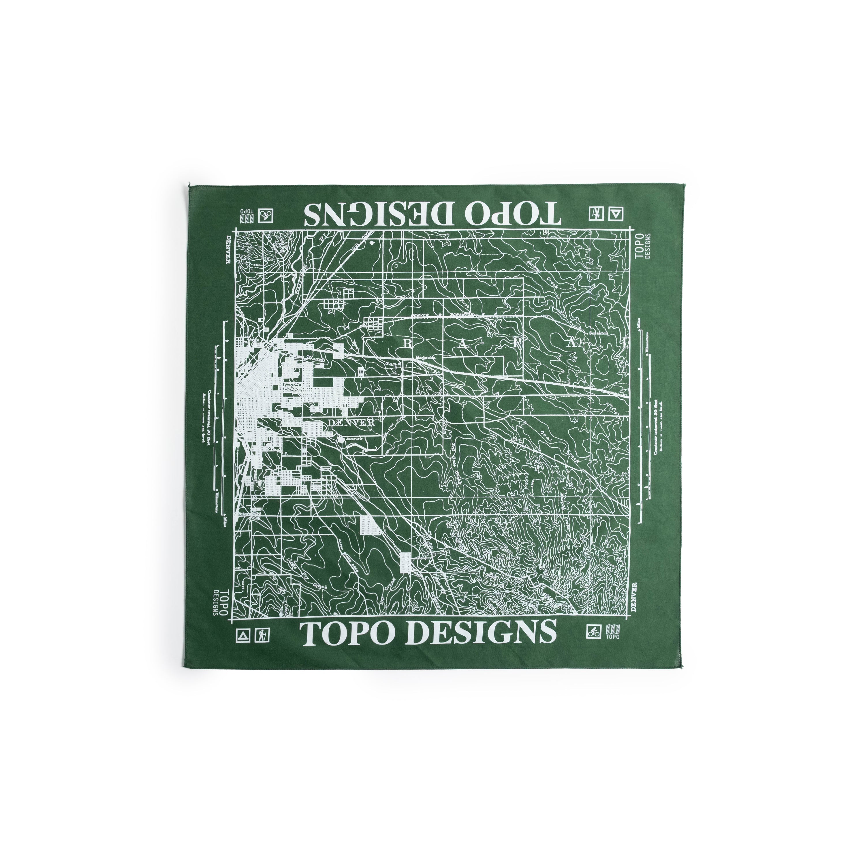 Topo Designs x Pine Printshop Local Bandana