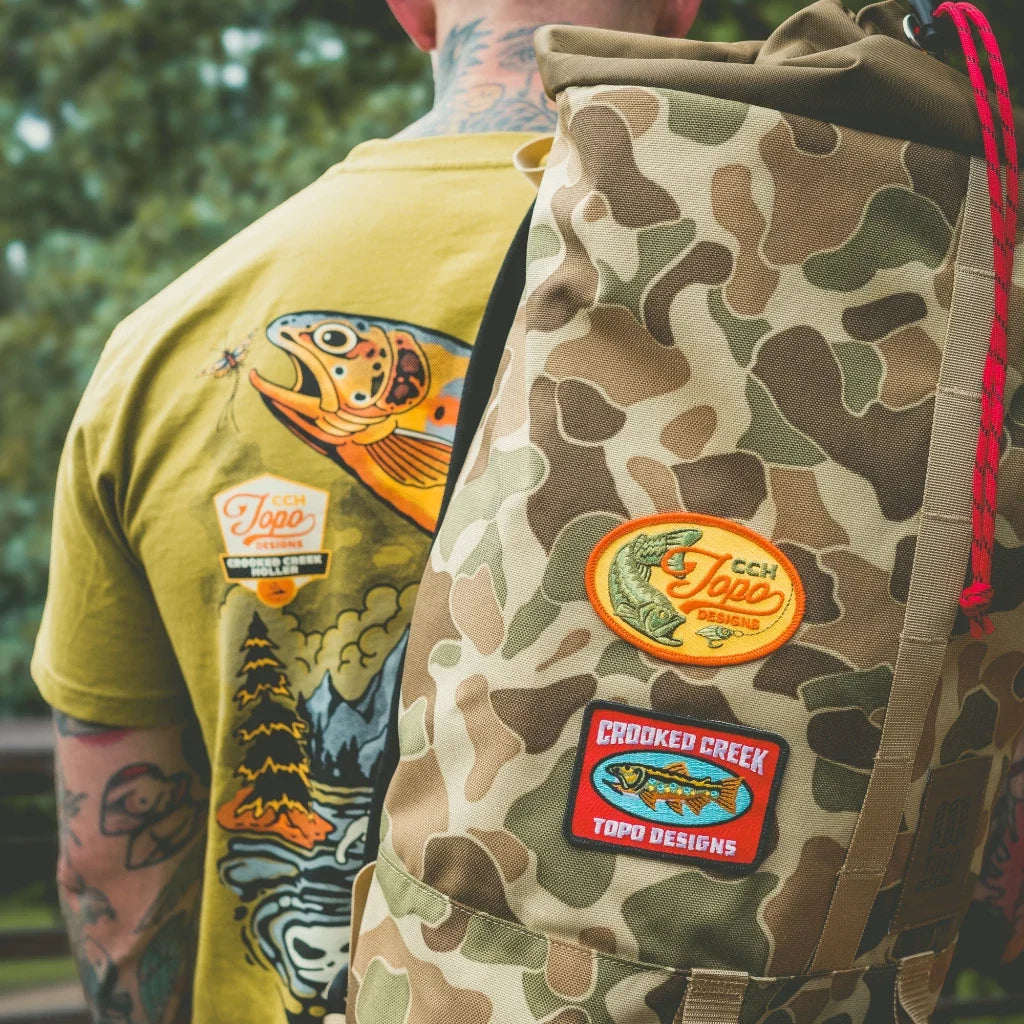 Topo Designs x CCH x Pine Printshop Patch 2-pack
