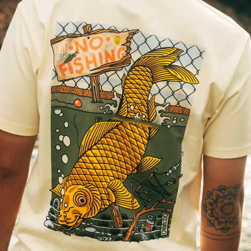 Topo Designs x CCH x Pine Printshop Urban Angler Tee